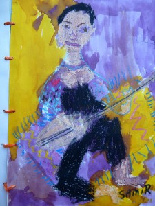 la musicienne