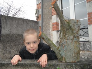 Timéo et sa buche