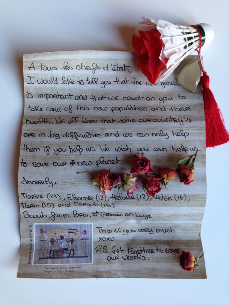 lettre et volants2